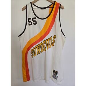 Vintage Rucker Sun Devils #55 Jersey Stall & Dean Size 56 | 2XL Retro